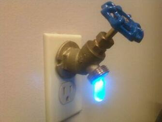 Love How The Lamp Really Looks Like A Faucet At First I Thought It
