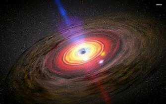 Black Hole Star Gravity Space Wallpaper And Stock