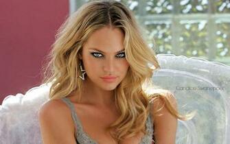 Candice Swanepoel Brown Hai HD Wallpaper Background Image
