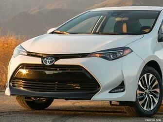 Toyota Corolla Le Eco Super White Front HD