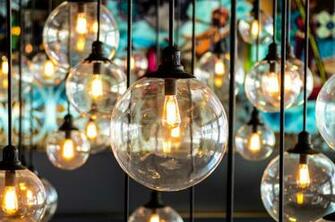 Abstract Lights Light Bulb Wallpaper HD Desktop And
