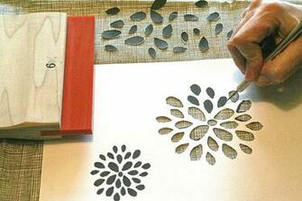 Make Diy Screenprinted Stencil Wall Paper Dear Handmade Life