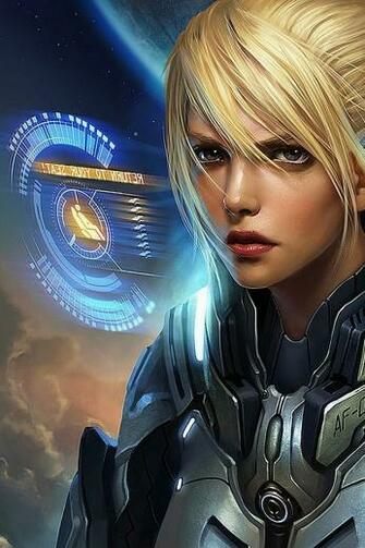 Art Nova Ghost Starcraft Wallpaper High Resolution