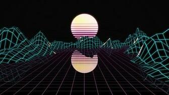 Wallpaper 4k Retrowave Minimalist Artist