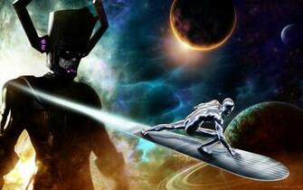 Silver Surfer Computer Wallpaper Desktop Background