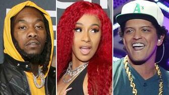 Cardi B And Bruno Mars Pack On Pda In Please Me Music Video