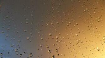 Rain Drops On Window Wallpaper HD
