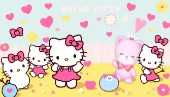 Hello Kitty And Friends Wallpaper