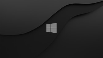 Windows Dark Resolution HD 4k Wallpaper Image