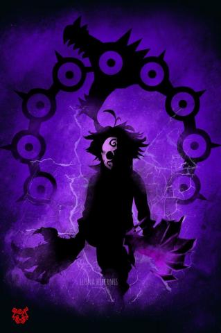 Demon King Poster By Ilona Hibernis Displate Anime