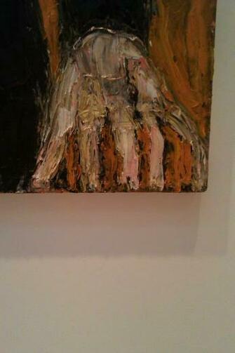 Shani Rhys James Yellow Wallpaper Hand Wales Arts