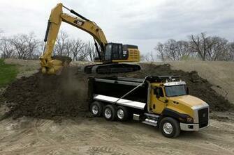 Caterpillar Logo Wallpaper 349e Excavator
