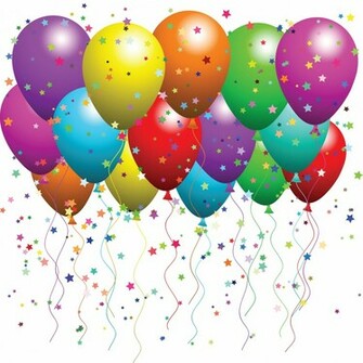 BirtHDay Balloon Background Wallpaper