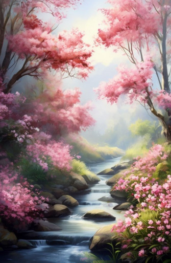 Pink Nature Wallpaper