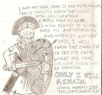 Litany Against Fear Wallpaper The By