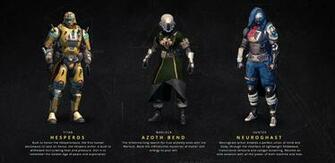 Take A Look At Destiny The Taken King S Ps Exclusive Armor Sets