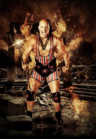 Kurt Angle Poster By Abhishekawsomesharma