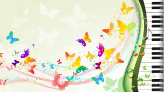 Abstract Music Wallpaper