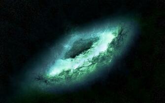 Blue Galaxy Wallpaper