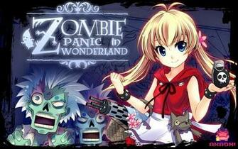 Zombie Panic In Wonderland Computer Wallpaper Desktop Background