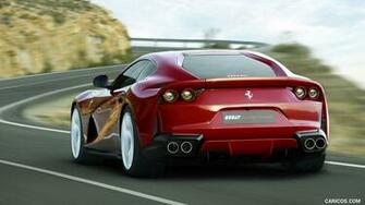 Ferrari Superfast Rear Three Quarter HD Wallpaper
