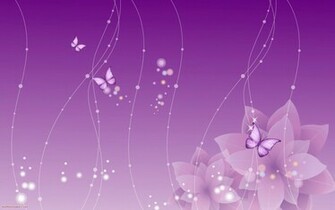 News Butterfly Purple Wallpaper