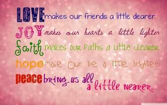 Love Faith Wallpaper Quotes Hope Joy