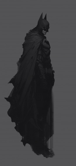 Gothic Black And White Batman Sketch Wallpaper Dc
