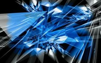 Abstract Shattered Glass In Wallpaper