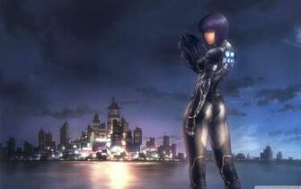 Major Motoko Kusanagi Ghost In The Shell Character Wallpaper