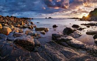 Cornwall Landscape Desktop Wallpaper Top