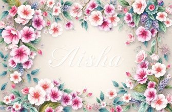 Aisha Name Wallpaper Themes