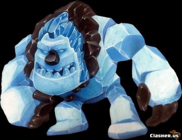 Ice Golem Troop Clash Of S Wallpaper Clasher Us