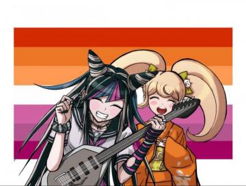 Hiyoko X Ibuki In Anime Danganronpa Cute