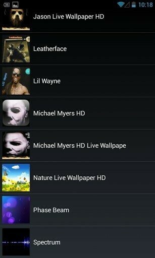 Michael Myers Live Wallpaper Screenshot For Android