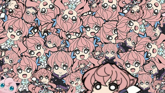 A Hastily Made Desktop Background With Lot Of Marias That