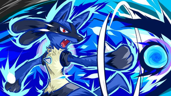 Lucario Aura Sphere By Ishmam
