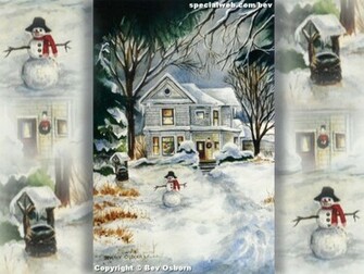 Christmas Scenes Desktop Wallpaper