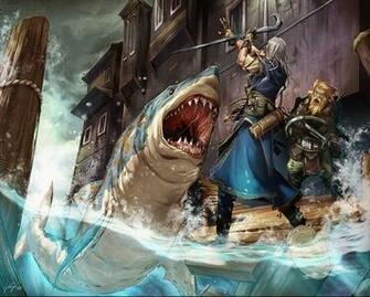 Shark Attack Wallpaper