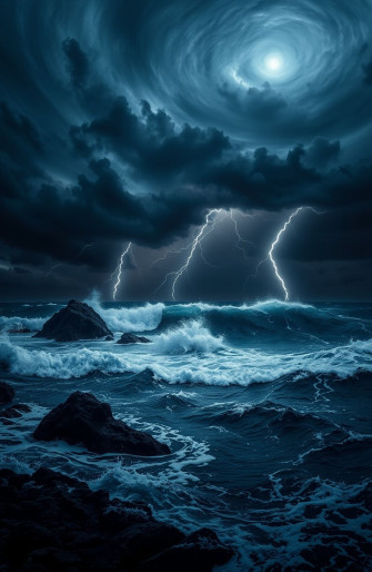 Stormy Ocean Wallpaper