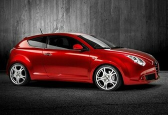 Red Alfa Romeo Mito Cars Res White Body