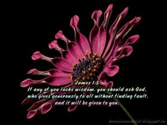 Christian Wallpaper Bible Verse James