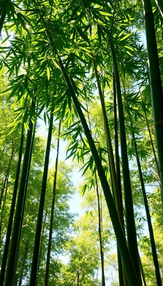 Bamboo Phone Wallpaper