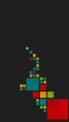 Minimalistic Geometry iPhone 5s Wallpaper