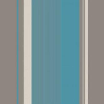 Millie Stripe Wallpaper Teal M0883 Crown From I Love Uk