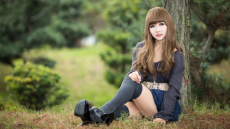 Asian Girls Wallpaper HD Desktop