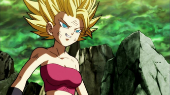 Caulifla Super Saiyan Dbs Screenshot By Redfield