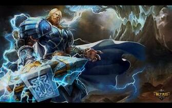 Smite Mmo Online Battle Fighting Fantasy Warrior Wallpaper Background
