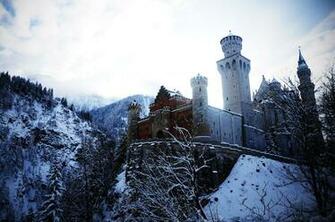 Wallpaper Germany Bavaria Neuschwanstein Castle Treasure Alps