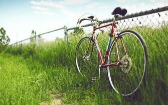 Red Bicycle Wallpaper High Resolution